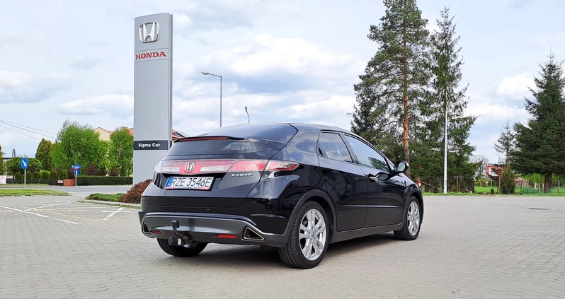 Honda Civic cena 29990 przebieg: 181498, rok produkcji 2008 z Rzeszów małe 352